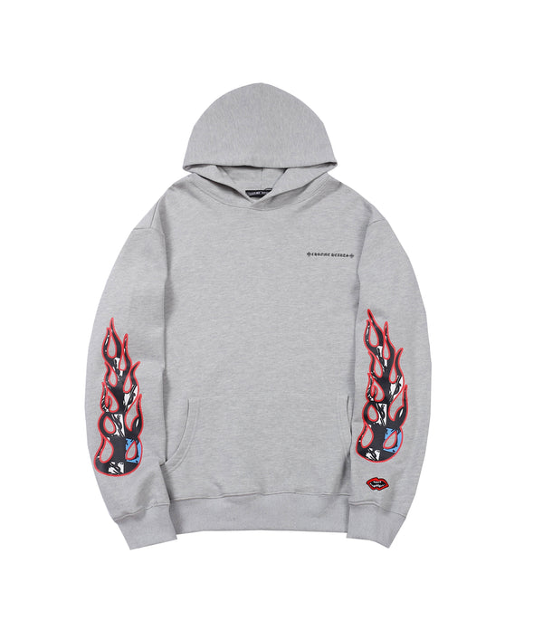 Chrome Hearts Matty Boy Brain L/S Hoodie 'Gray'